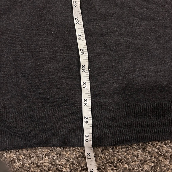 Old Navy Charcoal Gray V-Neck Sweater - Picture 13 of 15